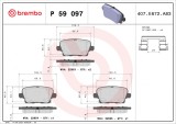 BREMBO P 59 097 PRIME LINE set placute frana,frana disc