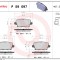 BREMBO P 59 097 PRIME LINE set placute frana,frana disc