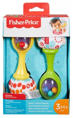 FISHER PRICE SET 2 ZORNAITOARE MARACAS foto