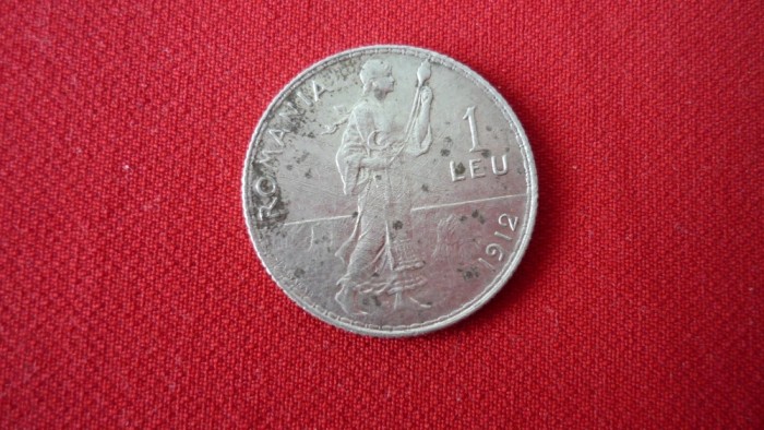 1 LEU 1912 ARGINT