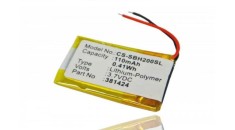 &Icirc;nlocuire baterie VHBW MP3-Player pentru Sony 381424, AHB441623 - 110 mAh 3,7 V Li-polimer
