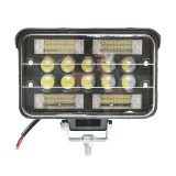 Proiector LED slim 78W cu cozoroc, 4 zone SMD si 6 LED-uri cu lupa, 10-30V