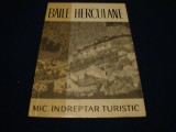 Mic indreptar turistic - Baile Herculane - 1966