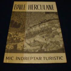 Mic indreptar turistic - Baile Herculane - 1966
