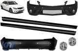 Un pachet de design tip C63 potrivit pentru Mercedes C-Class W204 sedan 2008-2010 Performance AutoTuning