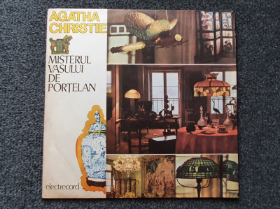 MISTERUL VASULUI DE PORTELAN - Agatha Christie (DISC VINIL) foto