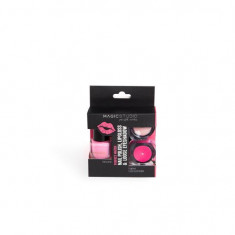 Kit Perfect Match gloss, lac de unghii si fard 30750, Nr 04, Pink, Magic Studio