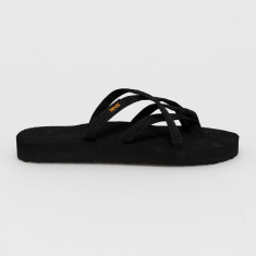 Teva Papuci femei, culoarea negru