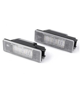 Lampi cu LED Numar Inmatriculare Citroen C3 Hatchback Pluriel 5 Usi 2003-2009