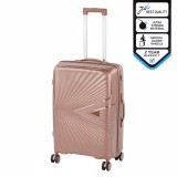 TraveLux Endure valiză medie cu capac dur 68x45x25 cm aur roz