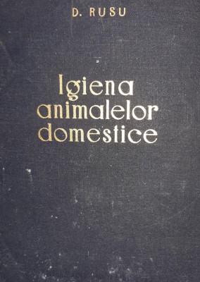 IGIENA ANIMALELOR DOMESTICE D RUSU C2 foto