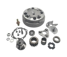 Ambreiaj Complet ATV 110 (17T) 17 Dinti , 110cc , Semi-Automat , 50 70 107 110 125 , ATV/CROSS , BASHAN , QUAD , CROSS , ATV