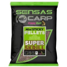 Pelete Method Feeder Sensas Mini Sticky Carp Super Krill 2mm 700g foto