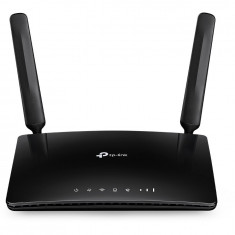 Router wireless TL-MR6500v N300 4G LTE 10/100 Mbps Telephony, Negru