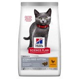 Cumpara ieftin Hill's Science Plan Kitten Sterilizat Pui 3kg Hrana Pisici Junior Control Greutate Dezvoltare Sanatoasa