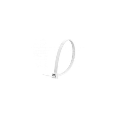 Clema (soricei) plastic alb prindere cabluri 4,5mm latime si lungime 140/150mm SEL.2.220 / TED foto