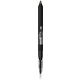 MAYBELLINE NEW YORK Tattoo Brow 36H creion mecanic pentru sprancene culoare 07 Deep Brown 1 buc