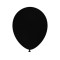 Baloane latex NEGRU 26 cm RR10P.14 10 bucati