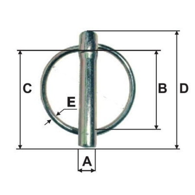 Siguranta bolt cu inel 10.0x56mm / 3.5x36.5mm / 45mm foto