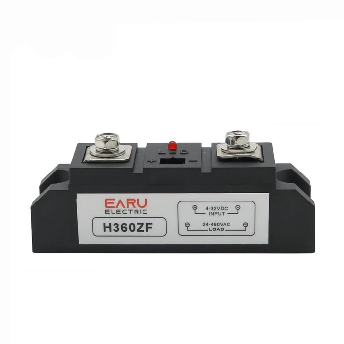 Releu Industrial, Monofazat, Intrare 3-32VDC, Iesire 24-480VAC, 100A