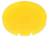 Lentilă galbenă pentru buton 22mm RMQ-Titan