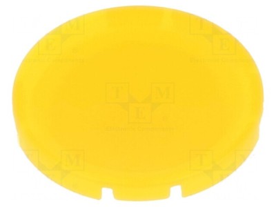 Lentilă galbenă pentru buton 22mm RMQ-Titan foto