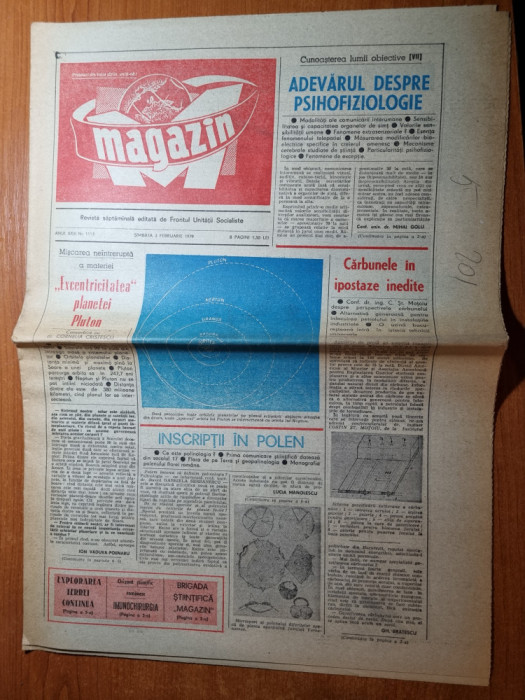 ziarul magazin 3 februarie 1979