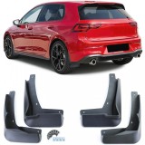 Set de aparatori de noroi fata si spate negre, potrivite pentru VW Golf 8 cu R-Line din 19 Performance AutoTuning