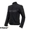 Geaca (jacheta) barbati pentru scuter - motocicleta Racing vara Seventy model SD-JR60 Thunder culoare: negru Negru 4XL