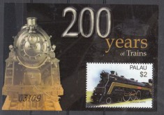 PALAU 2004 TRANSPORT TRENURI LOCOMOTIVE foto
