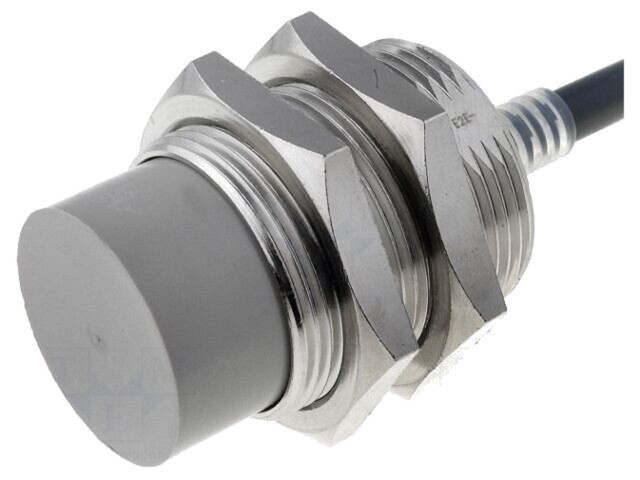 Senzor inductiv OMRON 0-18mm 20-264V AC cablu 2m NO IP67