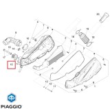 Cumpara ieftin Valva originala senzor filtru aer Piaggio Liberty 50 iGet (15-24) - Liberty 125 iGet (15-24) - Liberty 150 iGet (15-24)