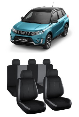 Set huse scaune compatibile SUZUKI VITARA GRAND VITARA III (2005-2015) VISION GRI foto