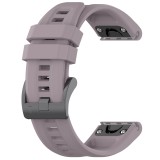 Curea smartwatch pentru garmin fenix 5/5 plus 6/6 pro/7/forerunner 935/945/955/approach s60/s62, 22mm, siliconica, violet