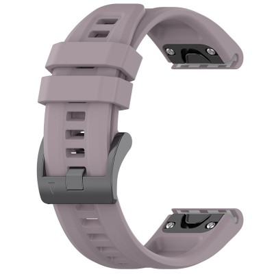 Techsuit - Watchband QuickFit 22mm (W060) - Garmin Fenix 5/5 Plus 6/6 Pro/7/Forerunner 935/945/955/Approach S60/S62 - Violet foto