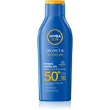 Nivea SUN Protect &amp; Moisture lotiune hidratanta SPF 50+ 200 ml