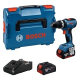 Bosch GSB 18V-65 Masina de gaurit si insurubat 18V + 2 acumulatori 5.0Ah + incarcator GAL 18V-40 + L-Boxx ProAdvanced PowerfulTools