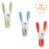 C&acirc;rlige Rufe, Softgrip, 8.5cm, Set 18 Bucăți, Multicolor, Transparent, Plastic, Oem