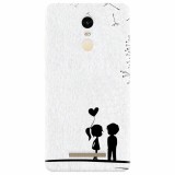 Husa silicon pentru Xiaomi Remdi Note 3, In Love