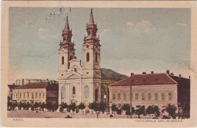 CP ARAD CATEDRALA ORTODOXA ND(1928) foto