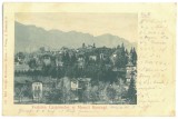 906 - Raritate, SINAIA, Prahova, ( varianta germana ) cazarmile, Litho, Romania - old postcard - unused - 1900