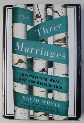 THE THREE MARRIAGES - REIMAGINING WORK , SELF AND RELATIONSHIP by DAVID WHYTE , 2009 foto