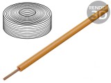 Cablu Electric Litat Cu 4mm2 Portocaliu LSZH 450V/750V