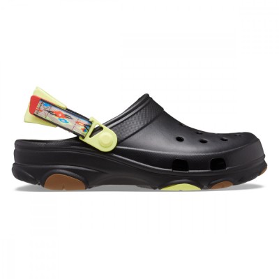 Saboti Crocs Classic All Terrain Ikat Clog Negru - Black/Multi foto