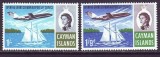 Insulele Cayman 1966 - Deschiderea aeroportului Grand Cayman, avioane, serie neuzata