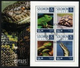 Timbre Insulele Solomon 2014, Fauna &amp; Reptile, Colita Noua - Colectie, Tema Animalia, Straine Dupa 1950, Stampilat
