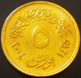 Cumpara ieftin Moneda 5 PIASTRES / Piastri - EGIPT, anul 2004 *cod 2192 = UNC, Africa