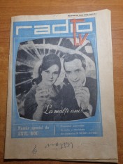 revista radio tv 31 decembrie 1967- 6 ianuarie 1968 -stela popescu,stefan banica foto
