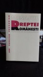 MESAJUL DREPTEI ROMANESTI-TRADITIE SI MODERNITATE-VARUJAN-VOSGANIAN