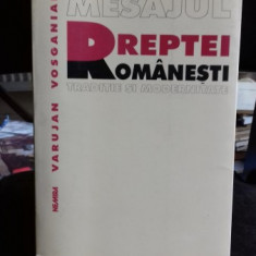 MESAJUL DREPTEI ROMANESTI-TRADITIE SI MODERNITATE-VARUJAN-VOSGANIAN